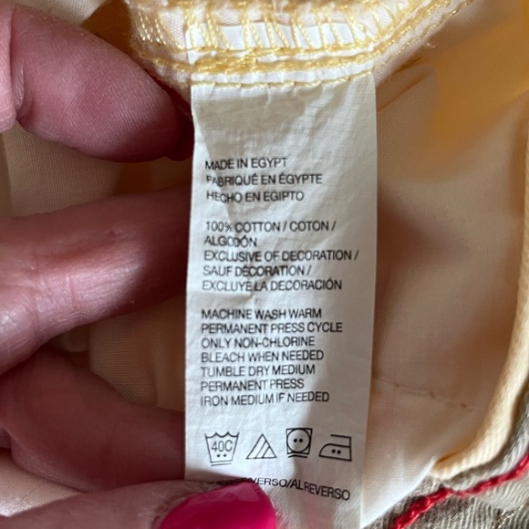 IZOD Saltwater Chinos Light Yellow Flat Front Dress Shorts Men’s Size 40W - Picture 10 of 15